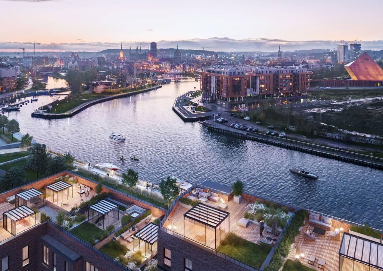 Riverside Apartments Nadmotlawie - Gym & Sauna, Free Parking Gdaňsk Exteriér fotografie